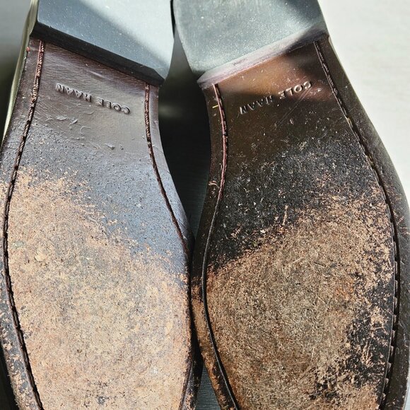 Cole Haan Pinch Tassel Mahogany Loafers